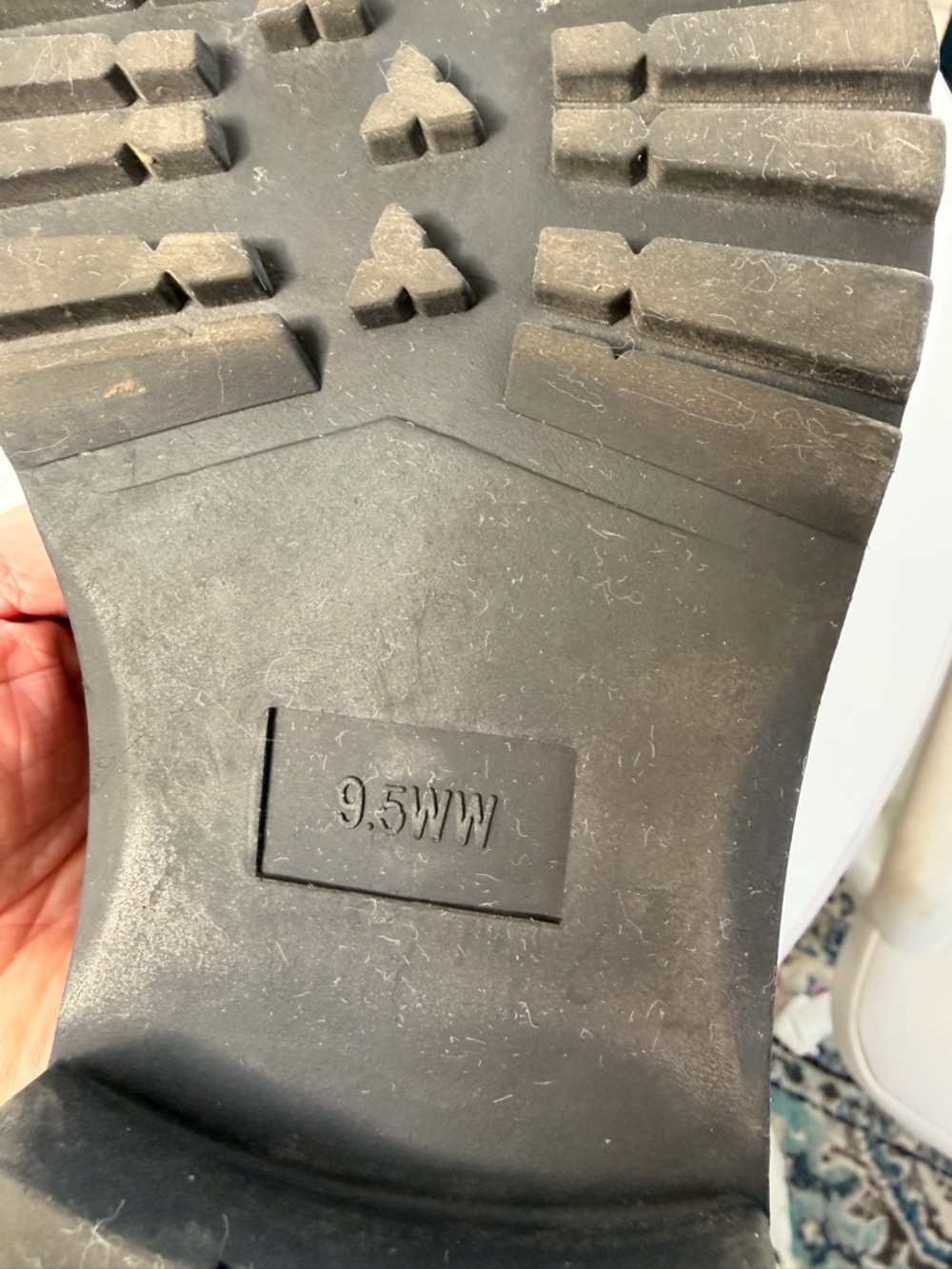 torrid Wide Black Lug Sole Penny Loafers - Picture 5 of 5